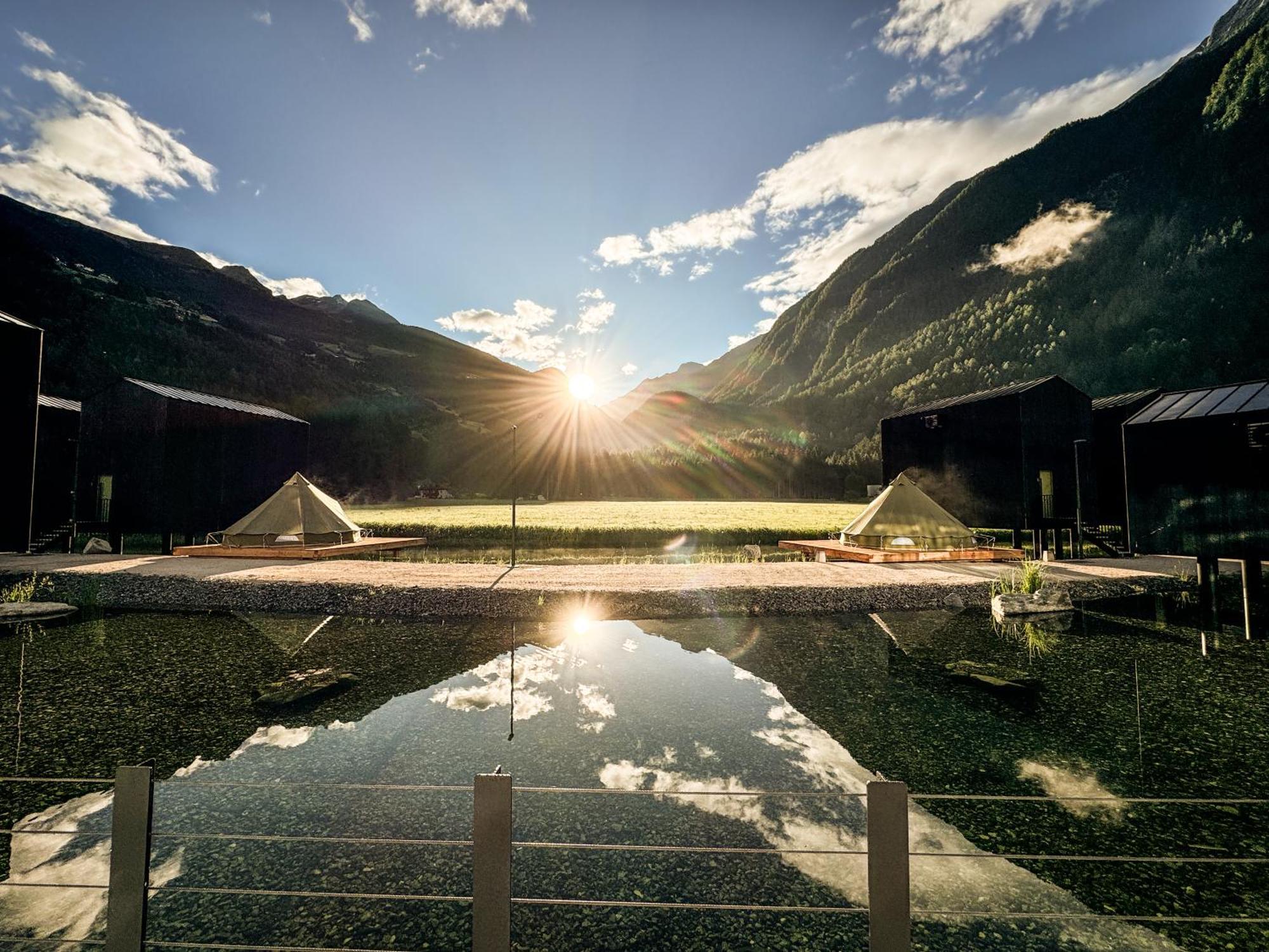 Sandgold Alpine Glamping Sand in Taufers Exterior foto