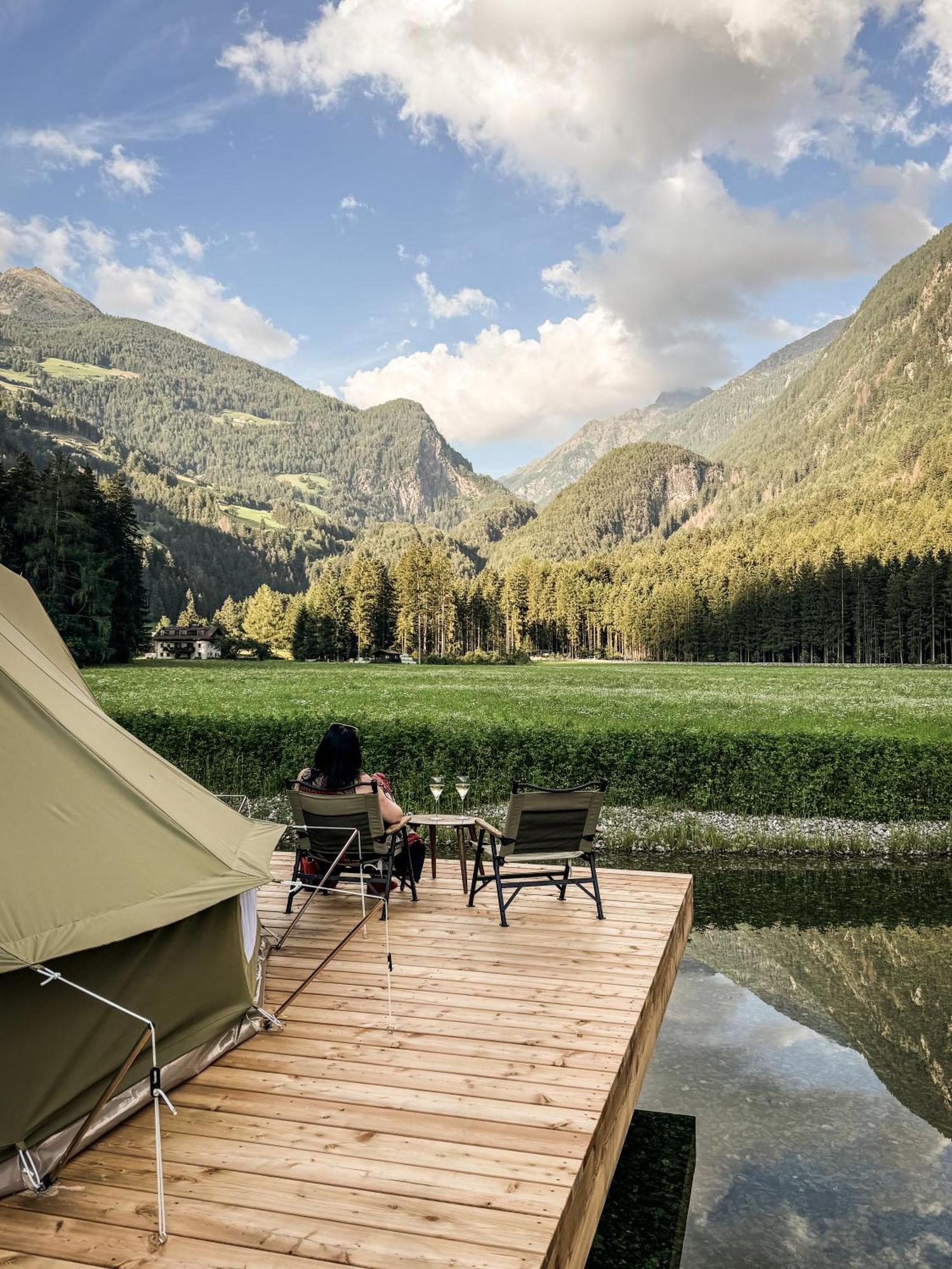 Sandgold Alpine Glamping Sand in Taufers Exterior foto